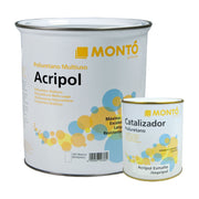 ACRIPOL ESMALTE BRILLANTE BLANCO + CATALIZADOR